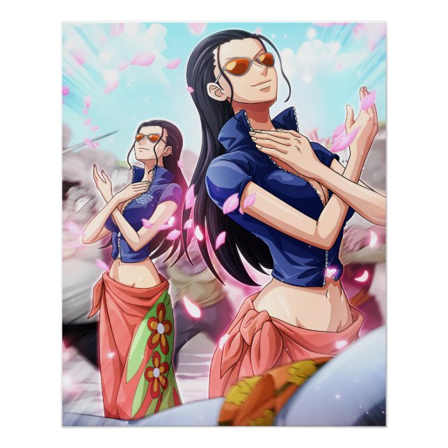 Póster Una pieza Nico Robin (Anverso)
