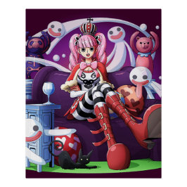Póster Una pieza Perona