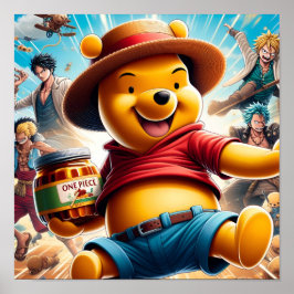 Póster Una pieza Winnie the Pooh 1