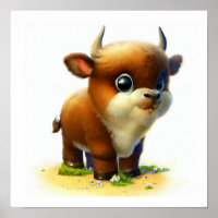 Una pintura digital de un joven buhonero