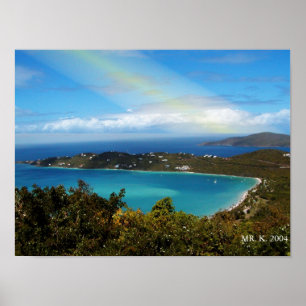 PÓSTER UNA PLAYA EN LAS ISLAS