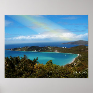 PÓSTER UNA PLAYA EN LAS ISLAS