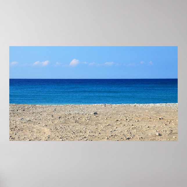 Póster Una playa perfecta (Frente)