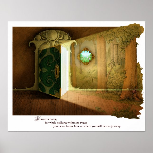 Póster Una Puerta A. ... ... (Frente)