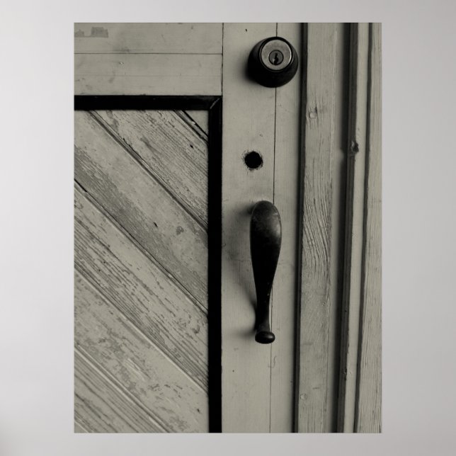 Póster Una Puerta Antigua (Frente)