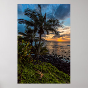 Póster Una puesta de sol hermosa 2