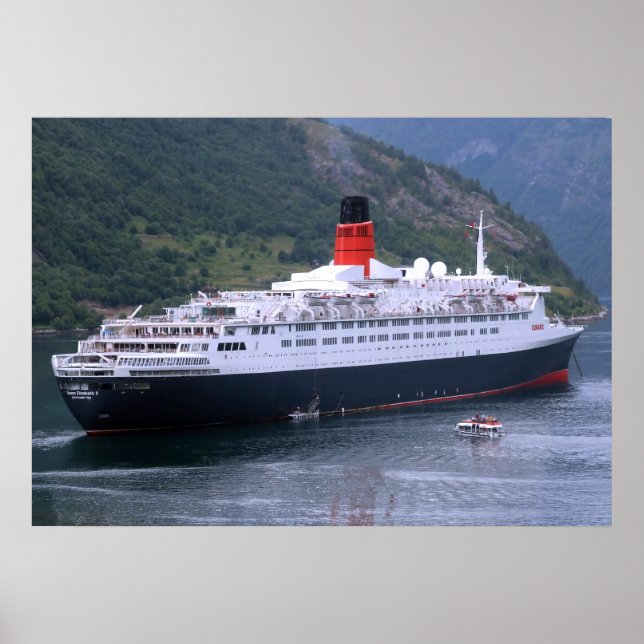 Póster Una reina en un fiordo (Frente)