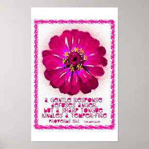 Póster Una respuesta apacible…. Poster