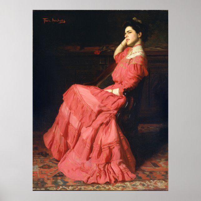 Póster Una Rosa (Frente)