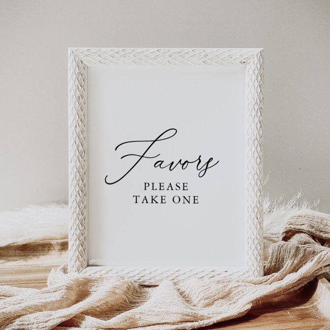 Póster Una simple boda elegante favorece el Rótulo (Subido por el creador)