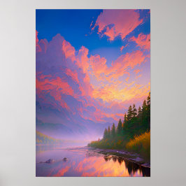 Póster Una sinfonía de colores