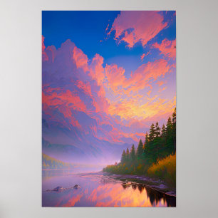 Póster Una sinfonía de colores