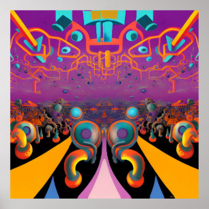 Póster Una sinfonía tonta - Ken Gage Surreal Art