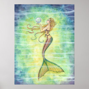 Póster Una sirena de burbujas Poster