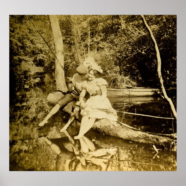 Póster Una Stereovista Vintage (Frente)