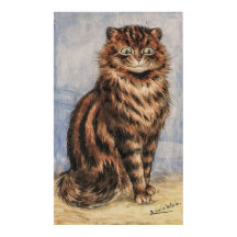 Una tabla de alerta por Louis William Wain