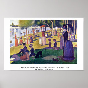 Póster Una Tarde Dominical En La Isla