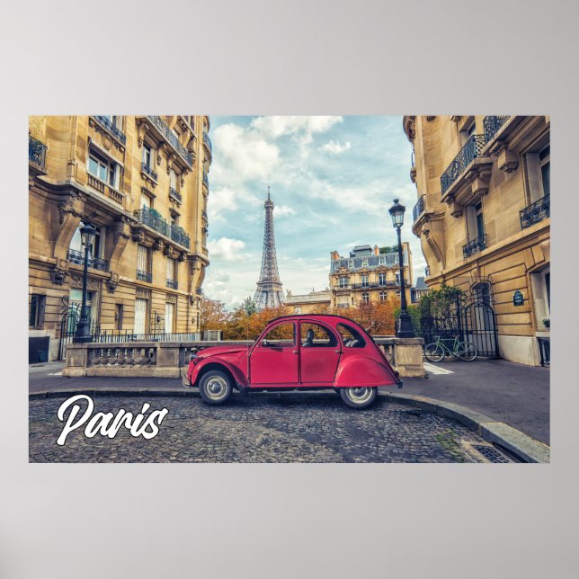 Póster Una Tarde En París, Francia (Frente)