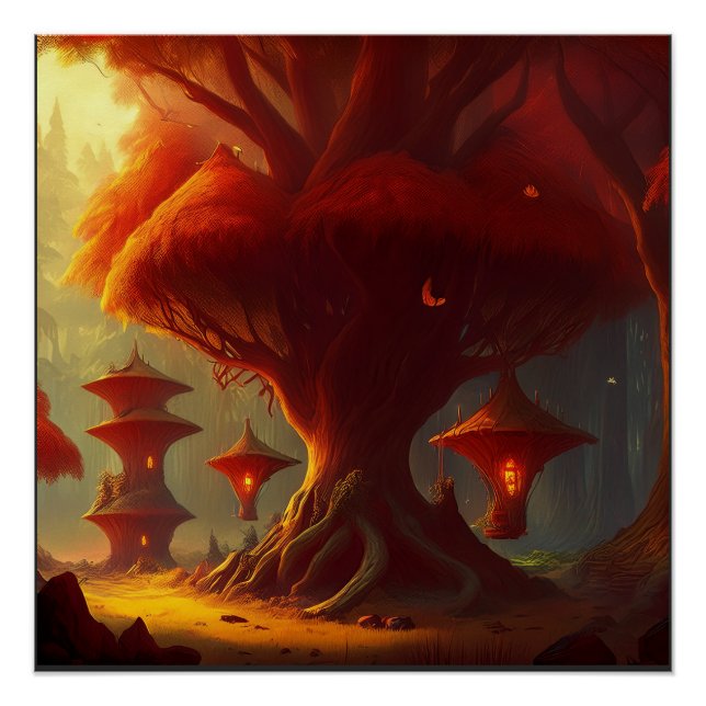 Póster Una Tierra Muy Extraña (Anverso)