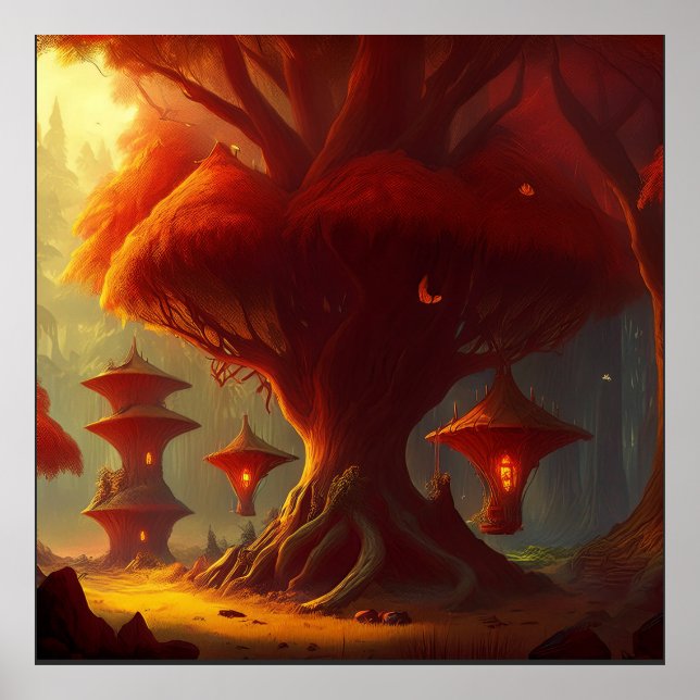 Póster Una Tierra Muy Extraña (Frente)