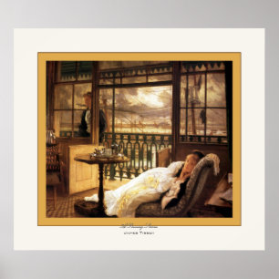 Póster Una tormenta que pasa ~ James Tissot ~ Bella Artes