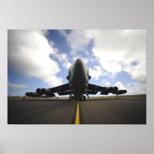 Póster Una tripulación de mantenimiento de la Fuerza Aére