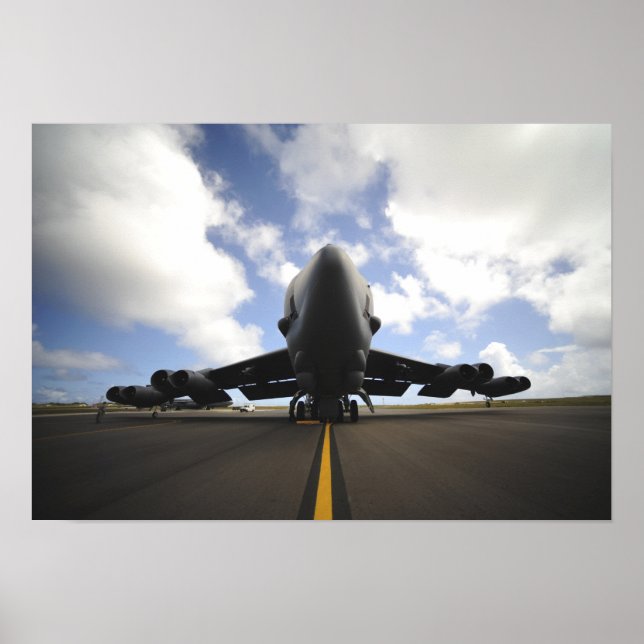 Póster Una tripulación de mantenimiento de la Fuerza Aére (Frente)