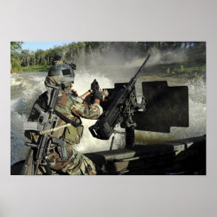 Póster Una tripulante especial del Combatiente-arte de la