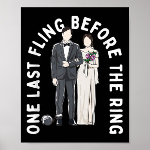 Póster Una Última Vuelta Antes Del Humor Boda Curioso
