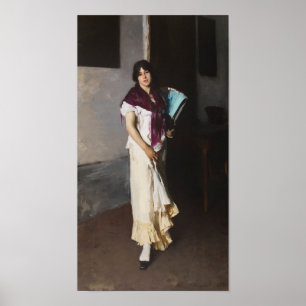 Póster Una veneciana