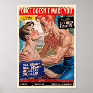 Póster "Una Vez No Te Hace..." - Divertidas Sátira de Pul