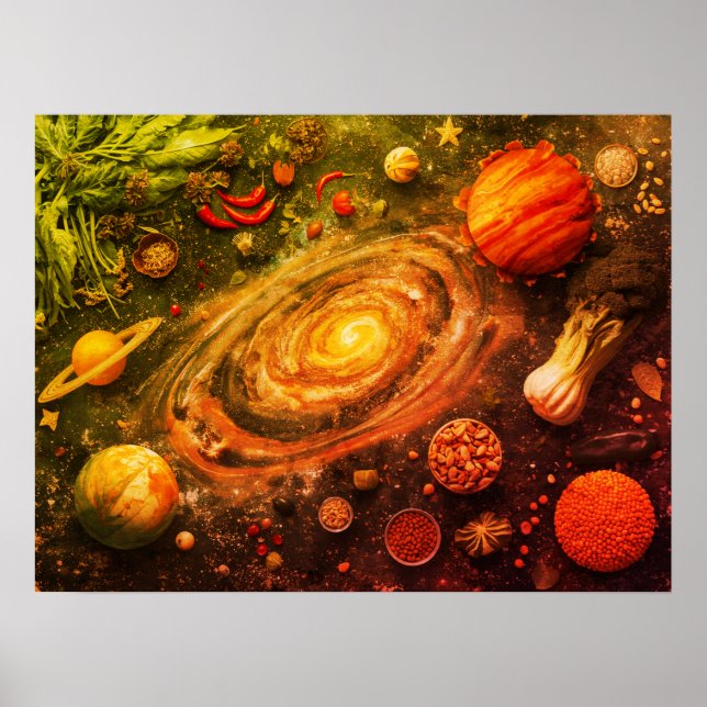 Póster Una vida aislada en un recipiente para peces dorad (Frente)