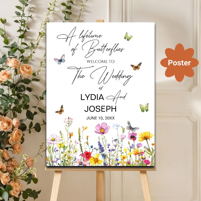 Póster Una vida de mariposas Boda de flores silvestres (Subido por el creador)