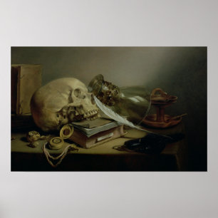 Póster Una vida de vanitas