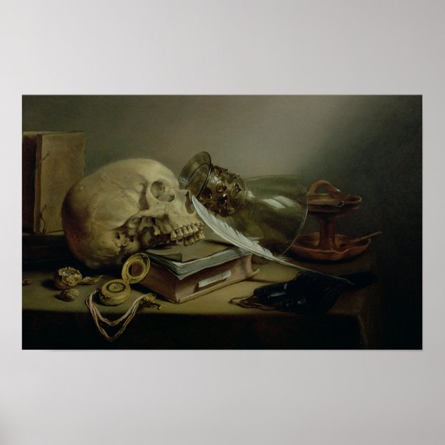 Póster Una vida de vanitas (Frente)