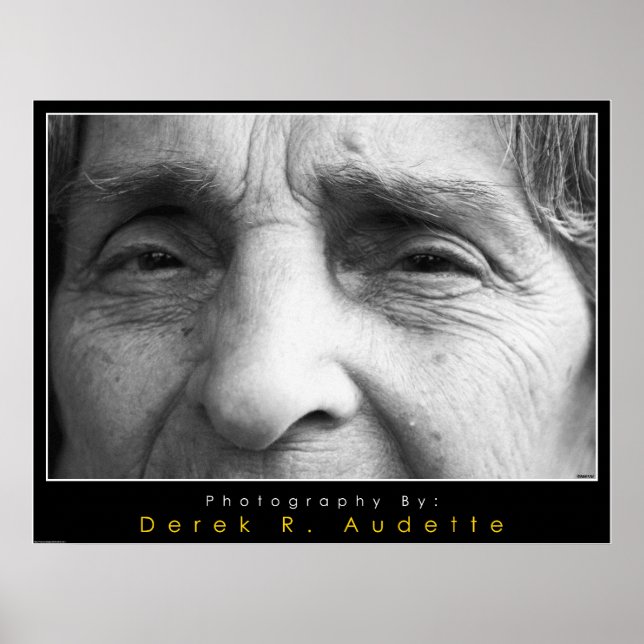 Póster Una vida en los ojos (Frente)