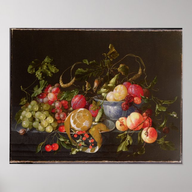 Póster Una vida fija de fruta (Frente)