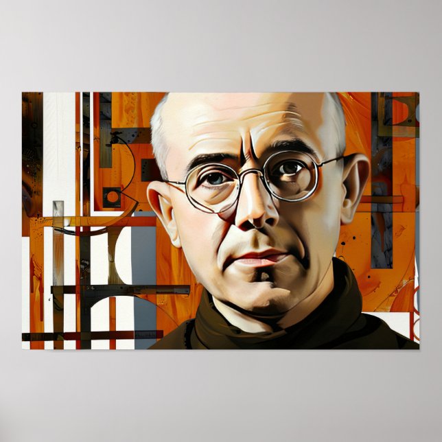 Póster Una vida ofrecida en el amor (Frente)