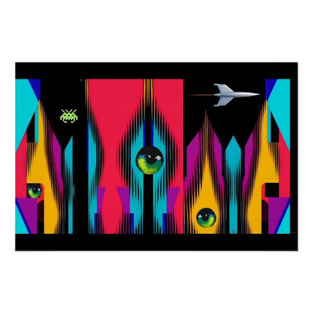 Póster Una visión de la Iglesia del Final Countdown (Anverso)