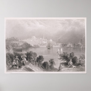 Póster Una vista de Baltimore
