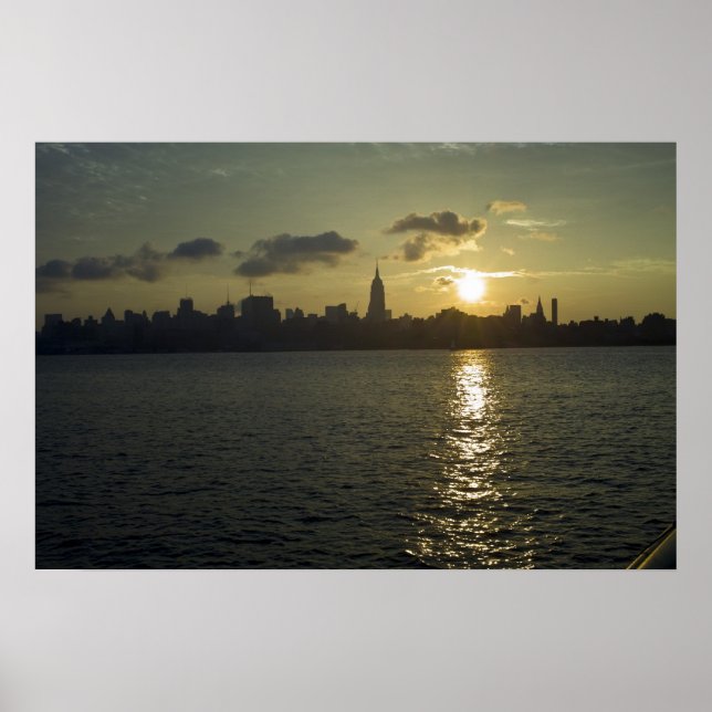 Póster Una vista de NYC 1 (Frente)