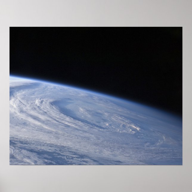 Póster Una vista oblicua (Frente)