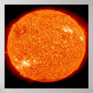 PÓSTER UNA VISTA PRÓXIMA DEL HERMOSO SOL