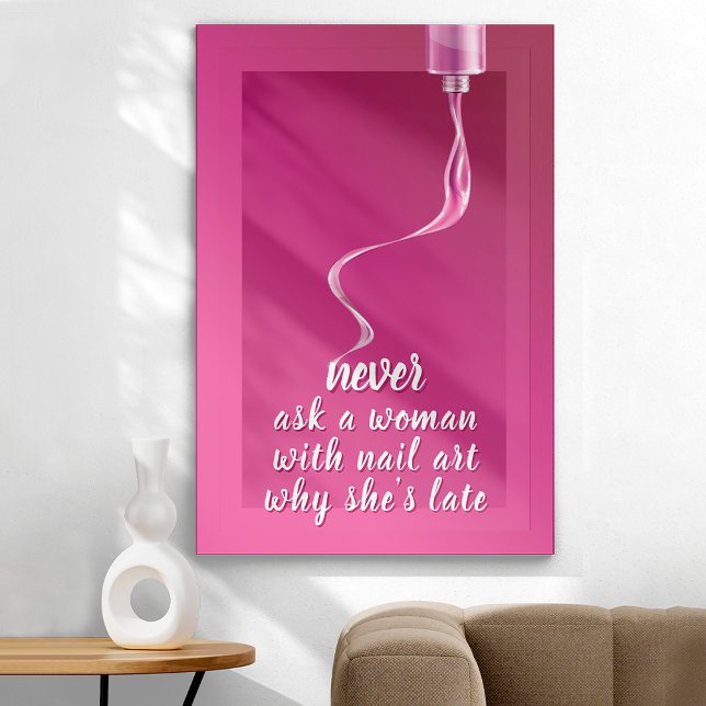 Póster Uñas Bonitas en Rosa (Subido por el creador)