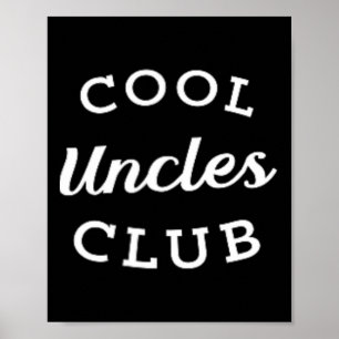 Póster Uncles Club Mejor Tío Jamás Fundido Padres Día Nue