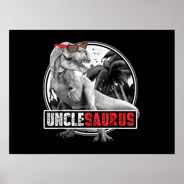Póster Unclesaurus Dinosaur Uncle Saurus (Frente)