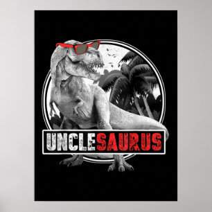 Póster Unclesaurus Dinosaur Uncle Saurus