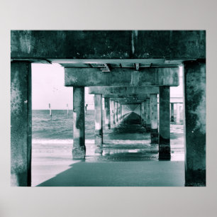 Póster Under pier 60