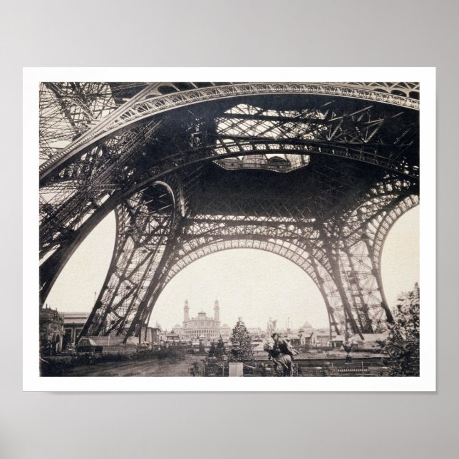 Póster Under the Eiffel Tower, before ascending, from 'L' (Frente)