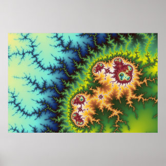 Póster Under the Forest - Poster Fractal